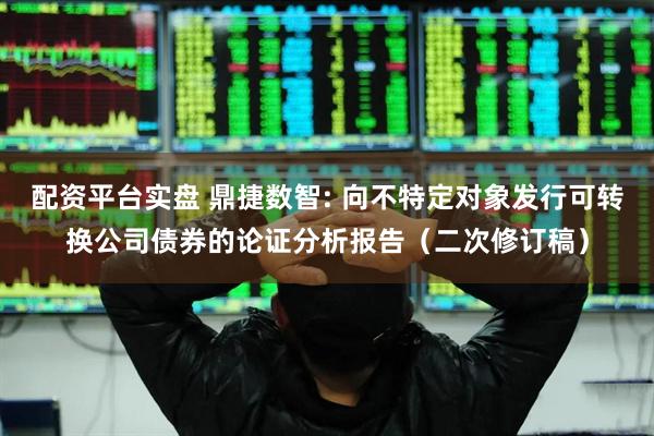 配资平台实盘 鼎捷数智: 向不特定对象发行可转换公司债券的论证分析报告（二次修订稿）